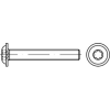 ~ Iso 7380-2 Torx Parafuso Cabeça Redonda Com Sextavado Interior Com Flange ULF Aço Inoxidável A2 